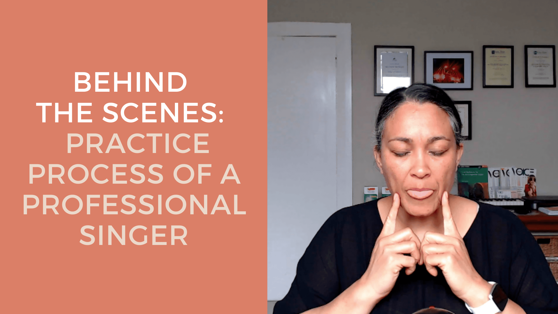 Behind The Scenes: Practice Process Of A Professional Singer