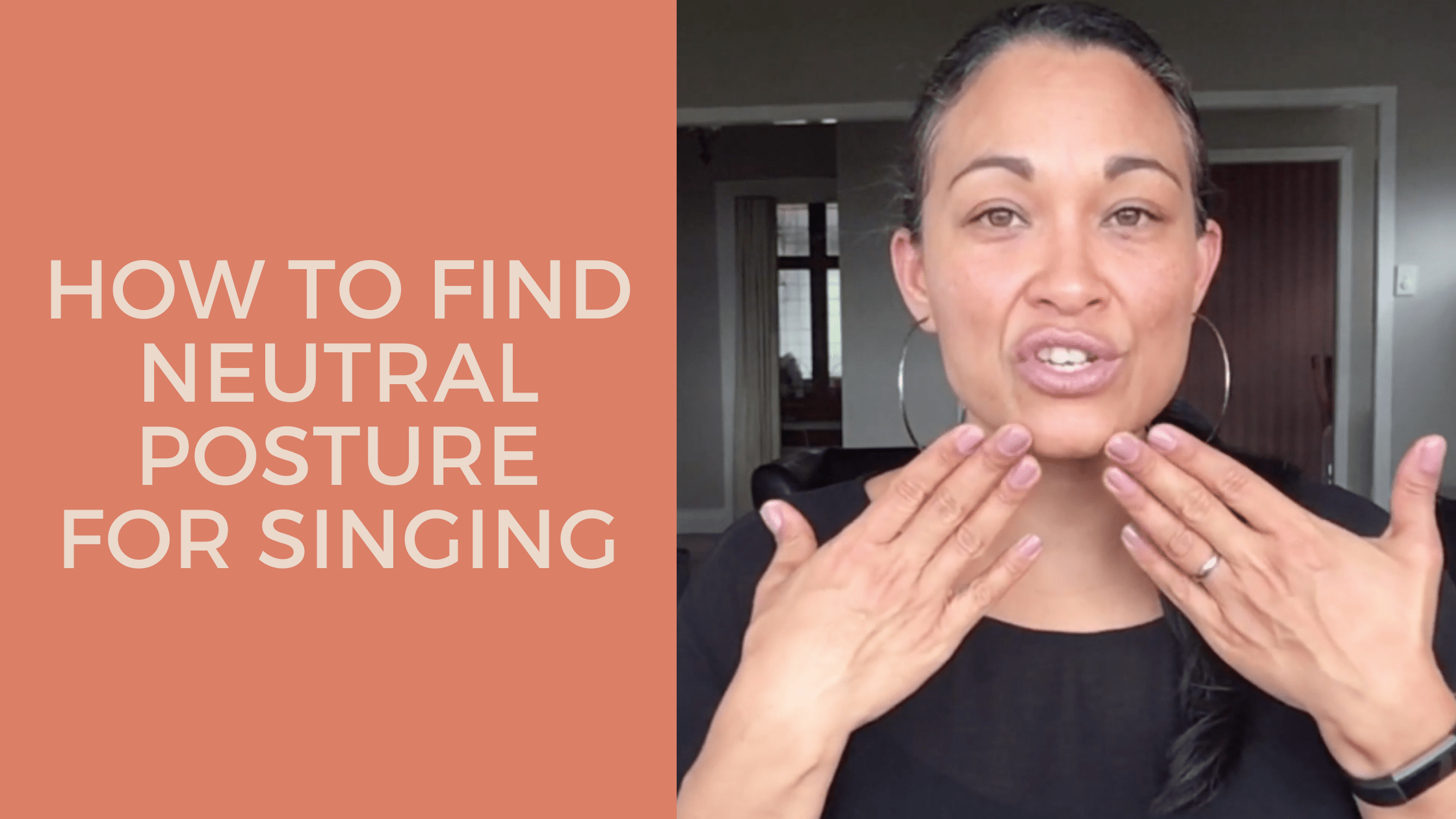 How To Find Neutral Posture For Singing - | Cherie Mathieson